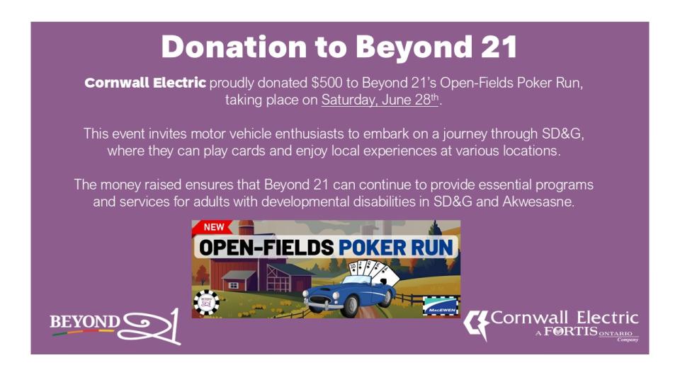 Beyond 21 Donation 2025
